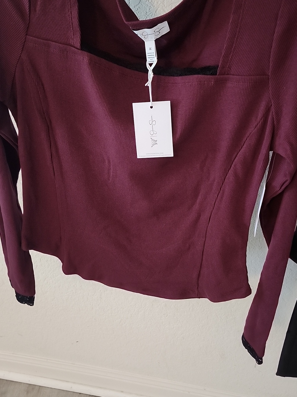 Jessica Simpson Plum Crewneck Sweater